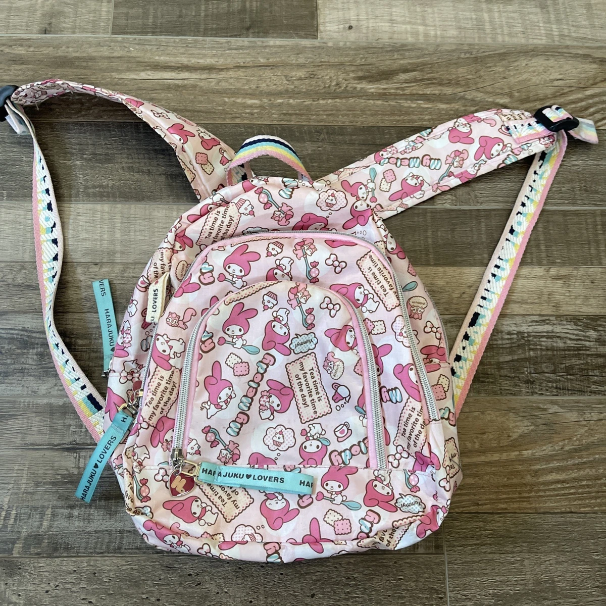 harajuku lovers mini backpack Series Kid's Backpack,Nylon Waterproof Bookbag for Girls/Boys School Bag Fashion Harajuku lovers pink backpack New