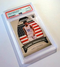 JAMES WISEMAN * RC * PSA 10 GEM MINT * 2020 Panini Prizm DP Global Prospects #97