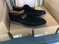 Steve Madden Men's Striker Single Monk Strap Loafers Black Size 10.0 NIB