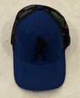 Wilcor Blue Bigfoot Sasquatch Embroidered Mesh Trucker Hat Snapback Cap One Size — photo 1