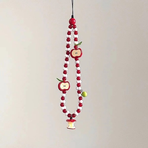 With Fruit Charms Pendant Cute Kawaii Bag Pendant Keychain Gift