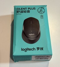 Logitech M330 Silent Plus Wireless Mouse - Black Genuine Logitech 