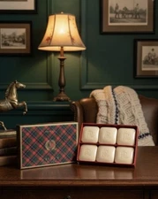 Vintage Ralph Lauren Christmas Set 6 2.9oz ea Holiday Spice Scented Luxury Soaps