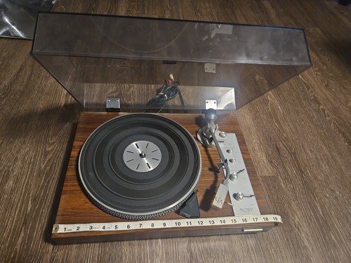 Hitachi turntable PS-48 Fully Functional Rare Vintage Record Player Shure M44E