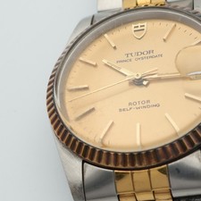TUDOR Princess Date 92413 Automatic Watch 18K Yellow Gold Stainless Steel 16