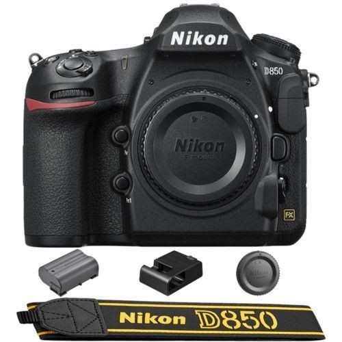 Nikon D850 DSLR Camera (Body Only) EXTRA BATTERY AND ACDC CAR