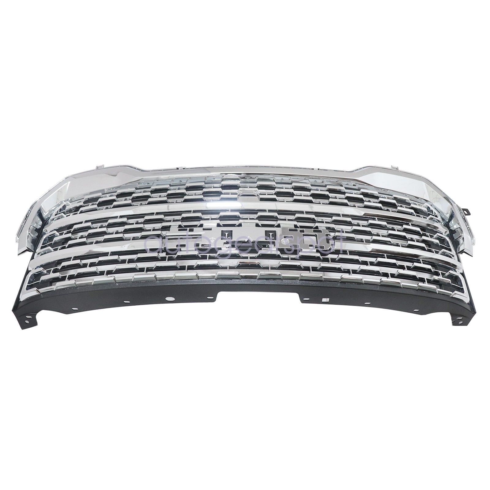 Front Bumper Grille Upper Grill Replace Chrome For GMC Acadia SLE SLT 2020-2023