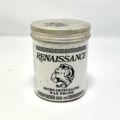 Renaissance Wax - Micro-Crystalline Wax Polish - 200ml (7oz) Can - Partial