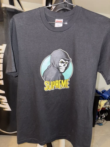 Chemise Supreme SS23 Reaper noire taille S neuve 100% authentique jamais portée