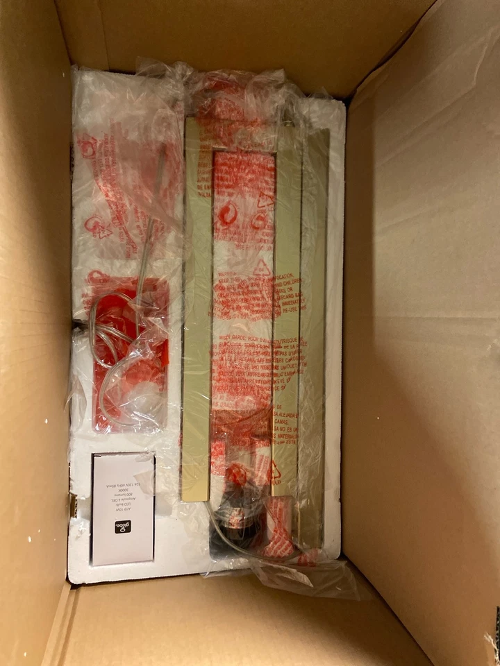 Globe Electric 91000495 D'Alessio 58 英寸高 LED 口音落地灯 - 着色黄铜 — 第 3/3 张图片