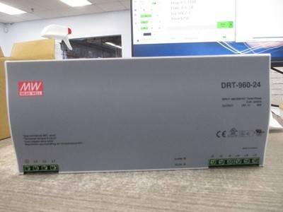 Mean Well Power Supply DRT-960-24 Input: 400-500VAC / 3Ph / 2.4A / 50/60Hz Outpu