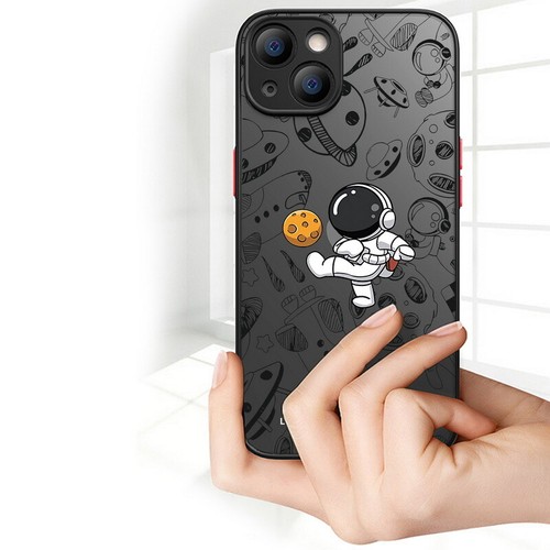 Astronaut ShockProof Hard Case For iPhone 16 15 14 13 12 11 Pro Max Phone Cover - Picture 7 of 22