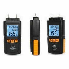 New GM610 Digital Wood Timber Moisture Meter Gauge Humidity Tester Hygrometer