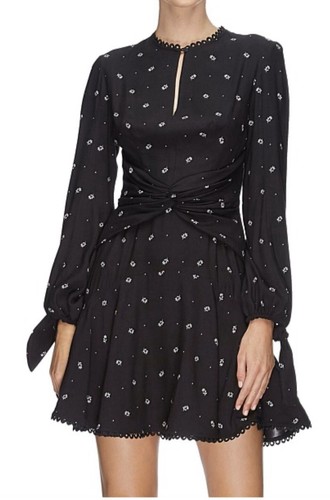 Authentic Lover The Label Foulard Mini Dress - Size 6 / Small - Sold Out -Last 1 - 第 1/3 張圖片