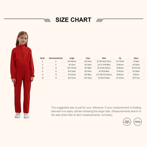 Kids Halloween Long Sleeve Coveralls Overalls Jumpsuit Flight Suit w/Pockets - Picture 33 of 62
