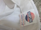 White with Patriotic Design Nissun Baseball Cap — photo 7
