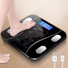 Digital Body Weight Scale Backlit Display High Precision Bluetooth BathroomScale