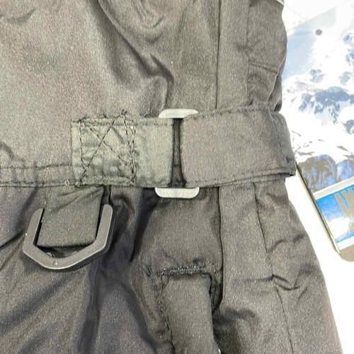 Ixtreme Outfitters Kids Snowpants NWT Water Resistant Bibs Black Size 24M - Picture 7 of 11