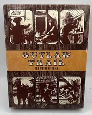 Vintage Outlaw Trail The Western Board Game 1972 Dynamic Designs 100% COMPLETE