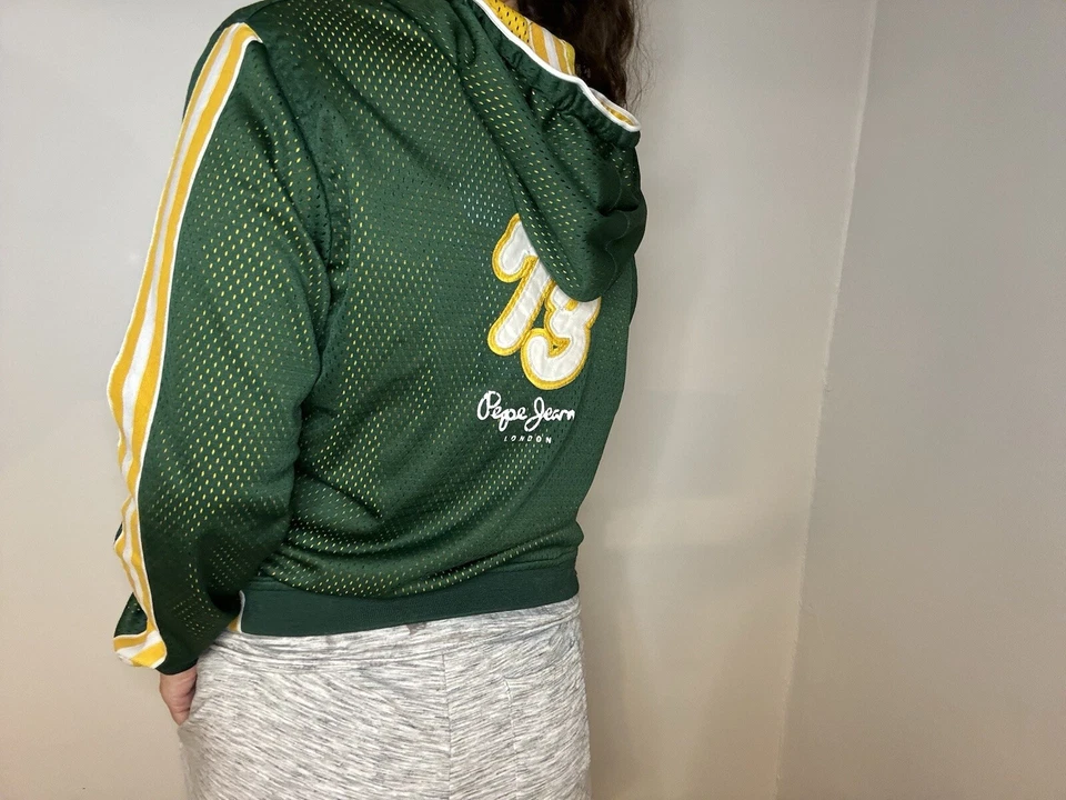 Jersey reversible con cremallera doble cara raro Y2K Pepe Jeans para mujer  Foto 2 de 4