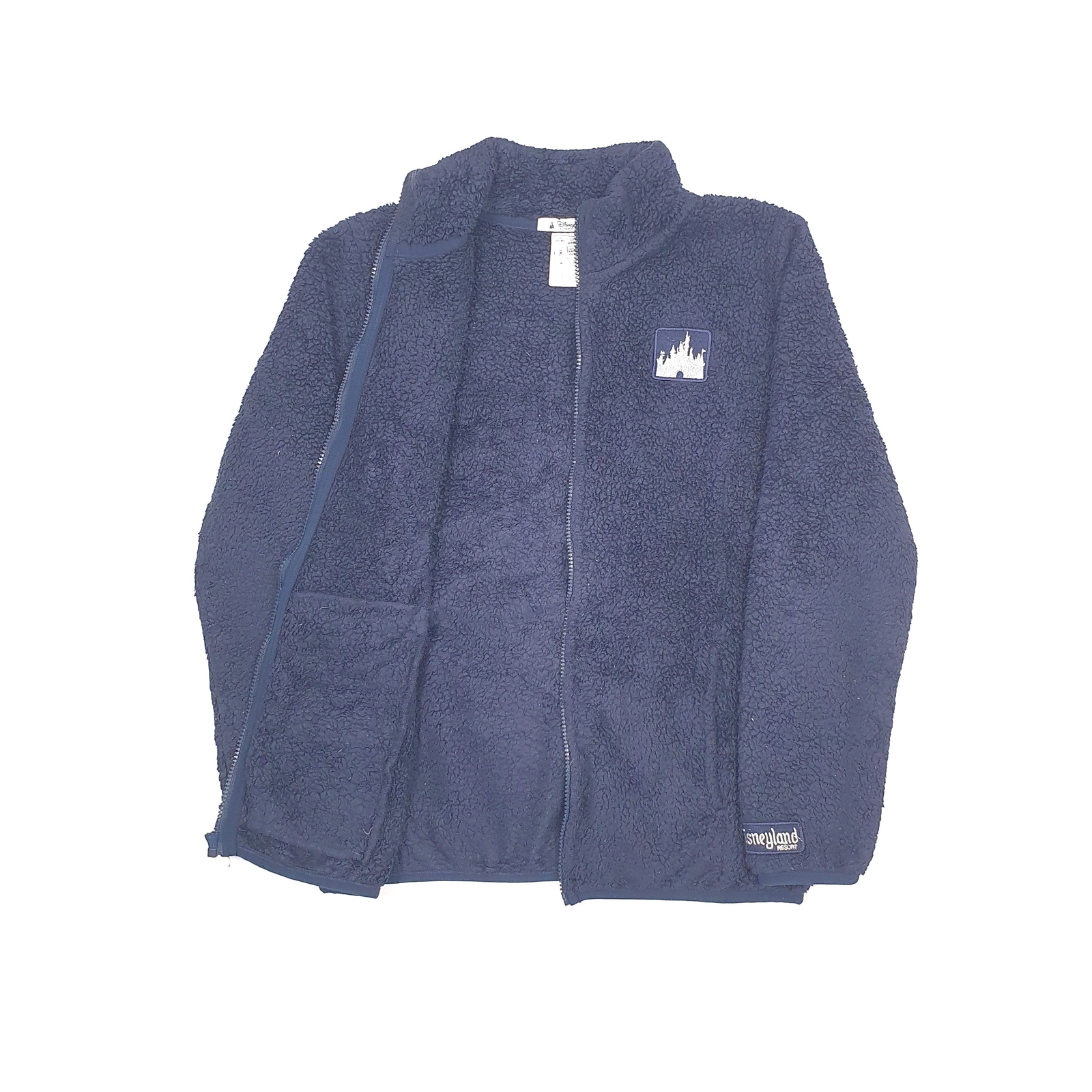 Mens DISNEY Disneyland Polyester Full Zip Fleece Jumper S image 2
