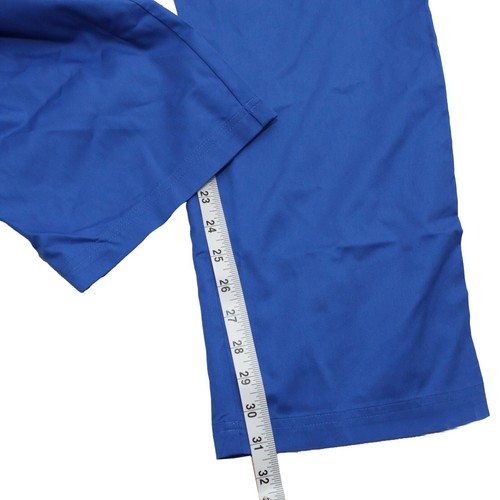 Landau Size Large Proflex Unisex Cargo Scrub Pants - Royal Blue Modern Fit 2103 - Picture 2 of 10