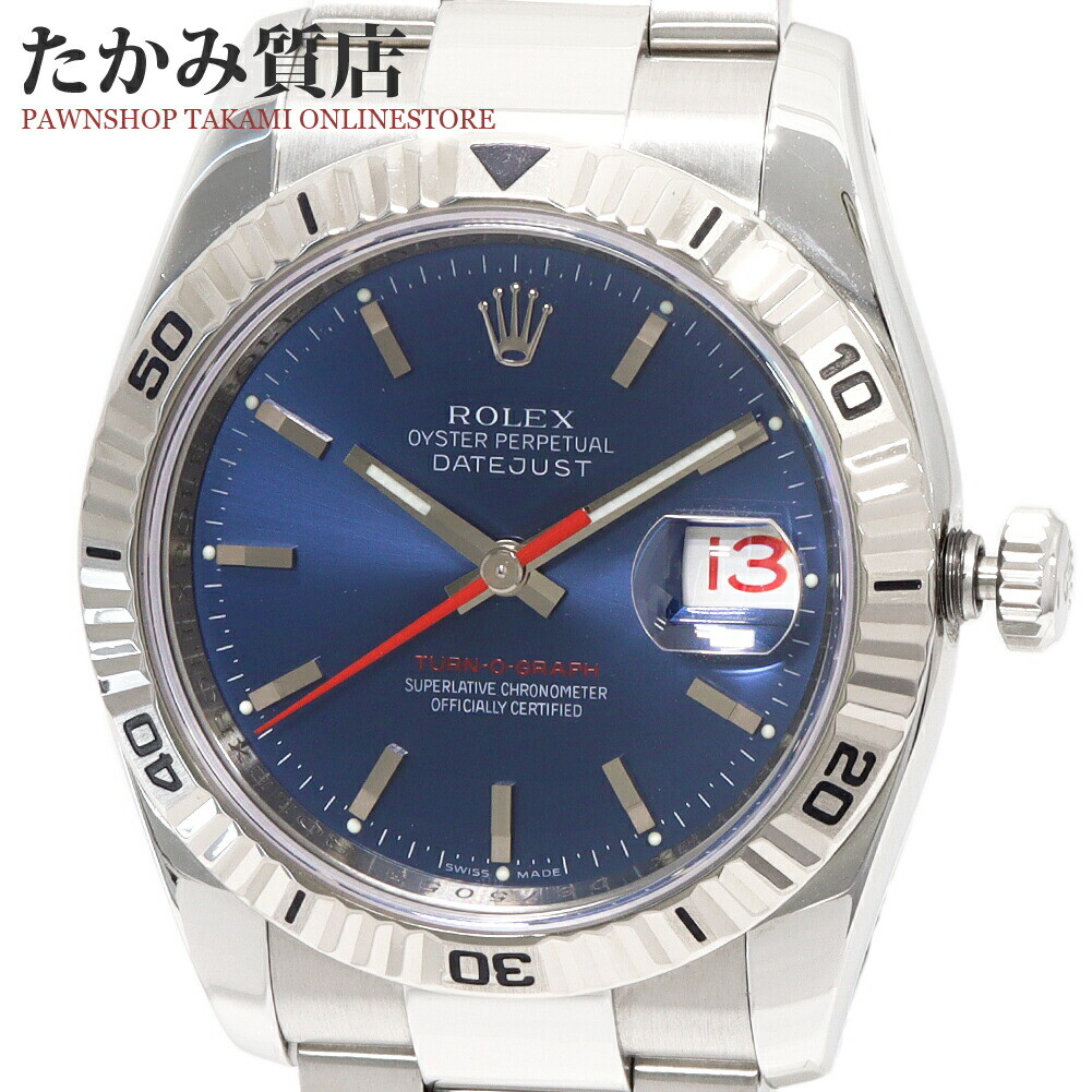 ROLEX Turnograph 116264 Men's Watch From Japan G0111 | eBay