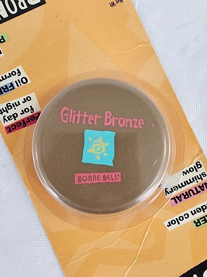 Bonne Bell Glitter Bronze Golden 22338 Sheer Bronzer Powder Vintage Discontinued - Image 3 of 4