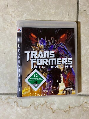 PS3 Spiel Game Playstation TRANSFORMERS DIE RACHE