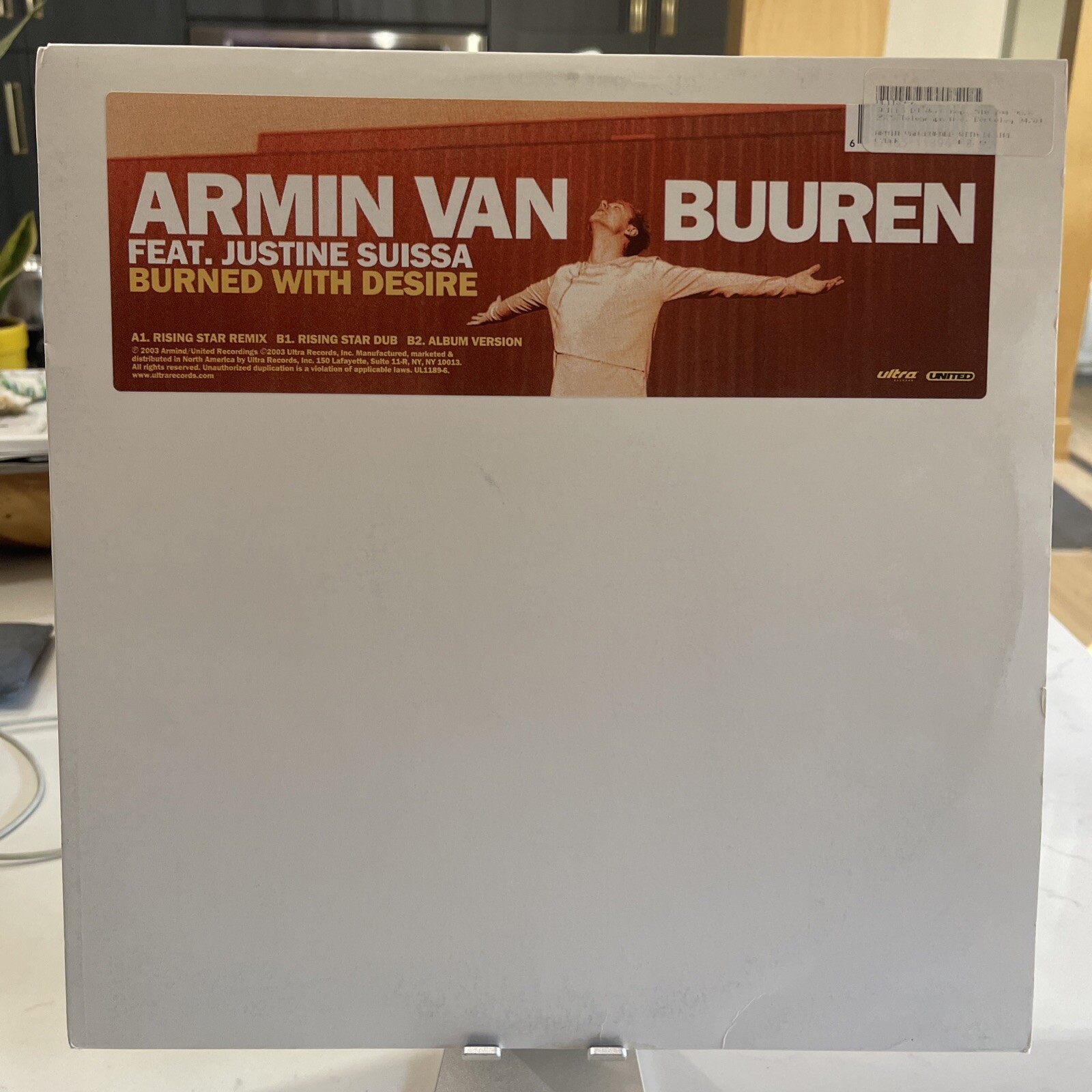 Burned With Desire (feat. Justine Suissa) 12" Vinyl
