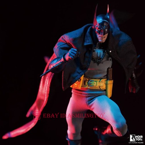 Juego de figuras de Batman 1/12 Noirtoyz 3901 siglo XIX El Caballero Oscuro versión de lujo - Imagen 12 de 12