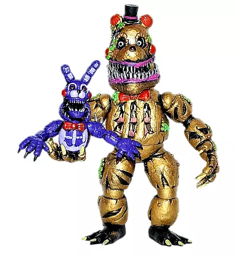 mexican ANIMATRONIC FREDDY FAZBEAR action figure 8 FNAF five nights at  freddy ⚡