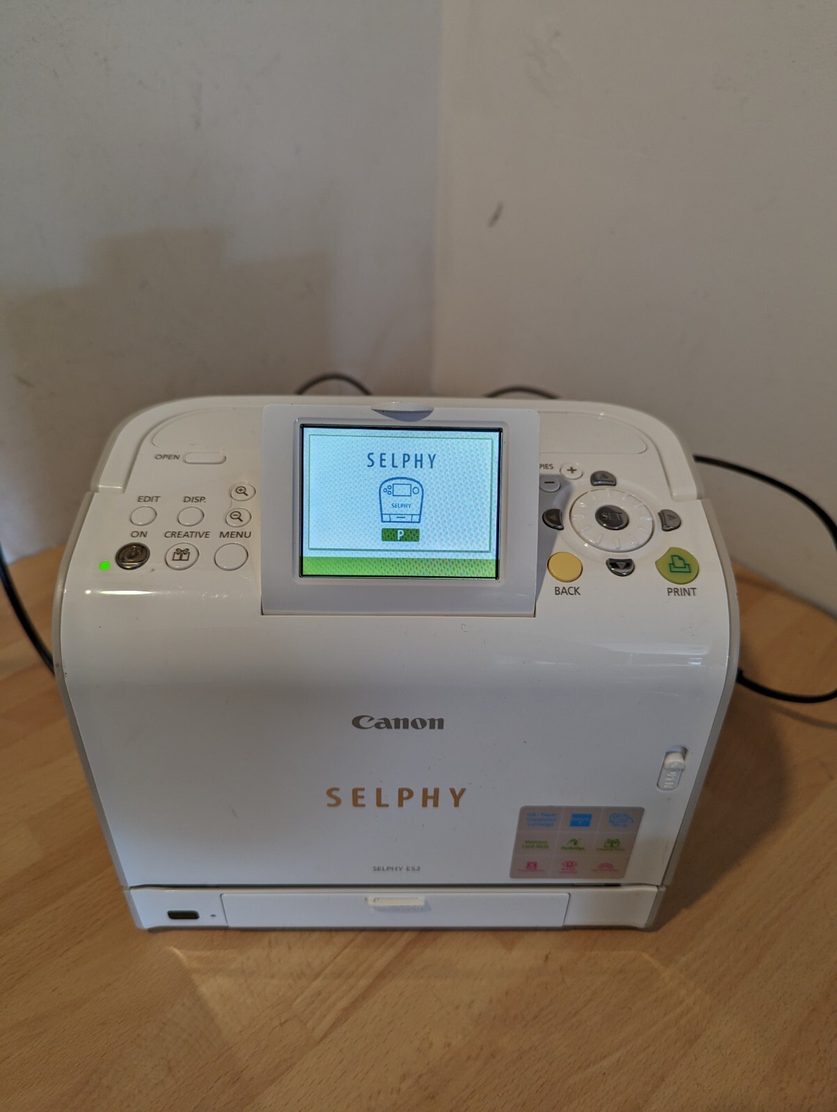 Canon Selphy ES2 Compact Photo Printer eBay