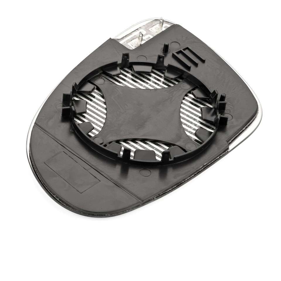 Vetro Specchietto Retrovisore Sinistro Con Base Per Opel Adam - Asferico Riscaldabile, 19,2 Cm - 2