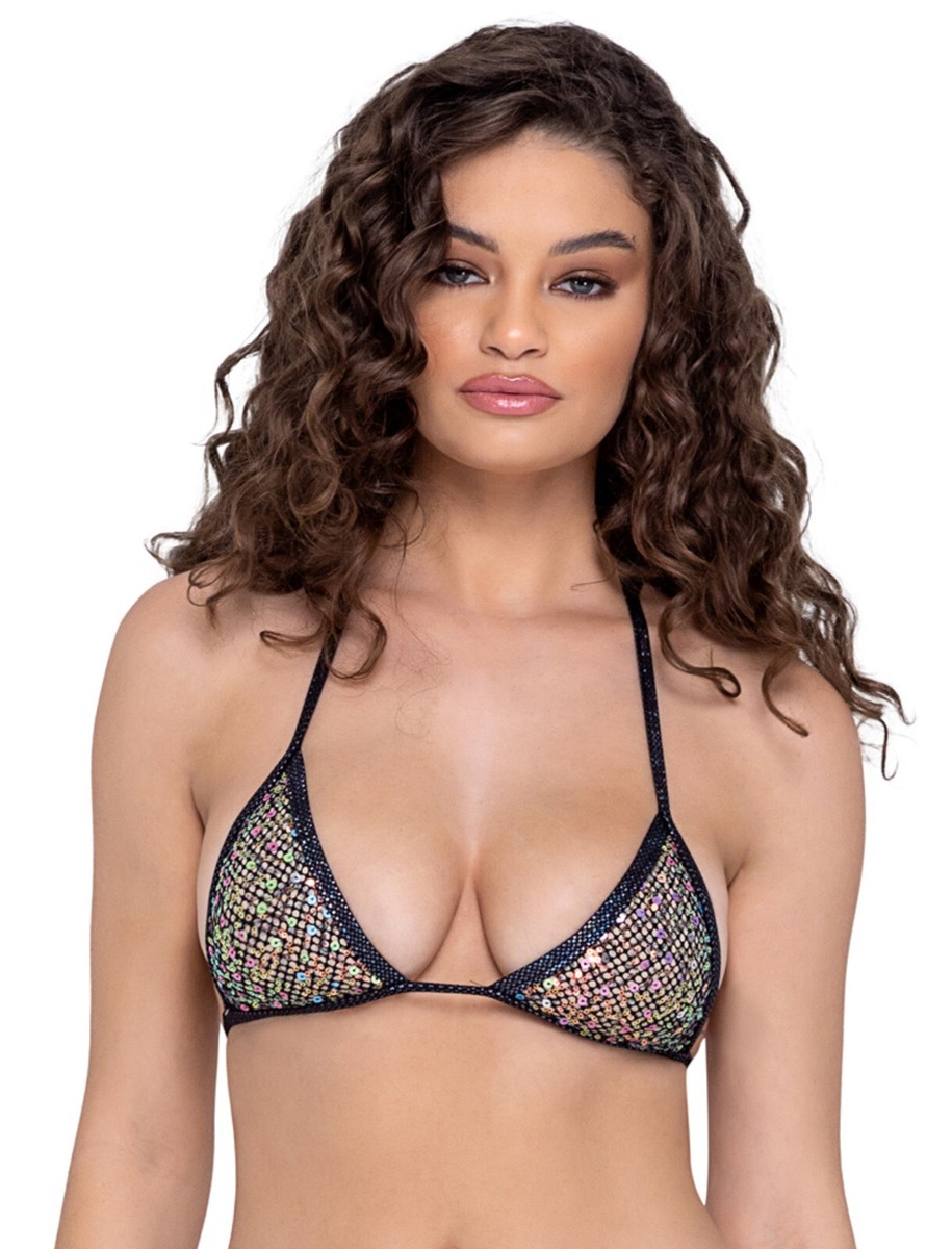 sexy corset lingerie fishnet bra main image 1