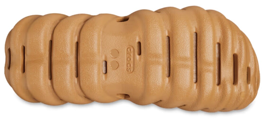 Crocs Echo Clogs Size M10/W12 Sand Brown Tan (207937-202 Crocs Echo Clogs Size M10/W12 Sand Brown Tan (207937-202
