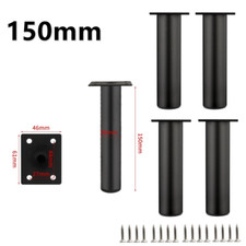 4/8PCS Metal Legs Furniture Feet for Sofa Beds Chairs Stools Cabinet 8/10/15cm