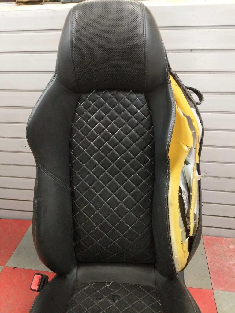 2017 Audi R8 V10 Spyder OEM LH Driver Seat Heated Power Speaker TESTED Black
