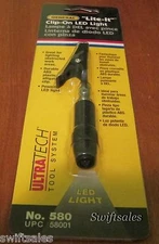GENERAL Tools 580 - "Lite-It" Clip-On LED Light - Mini Flashlight