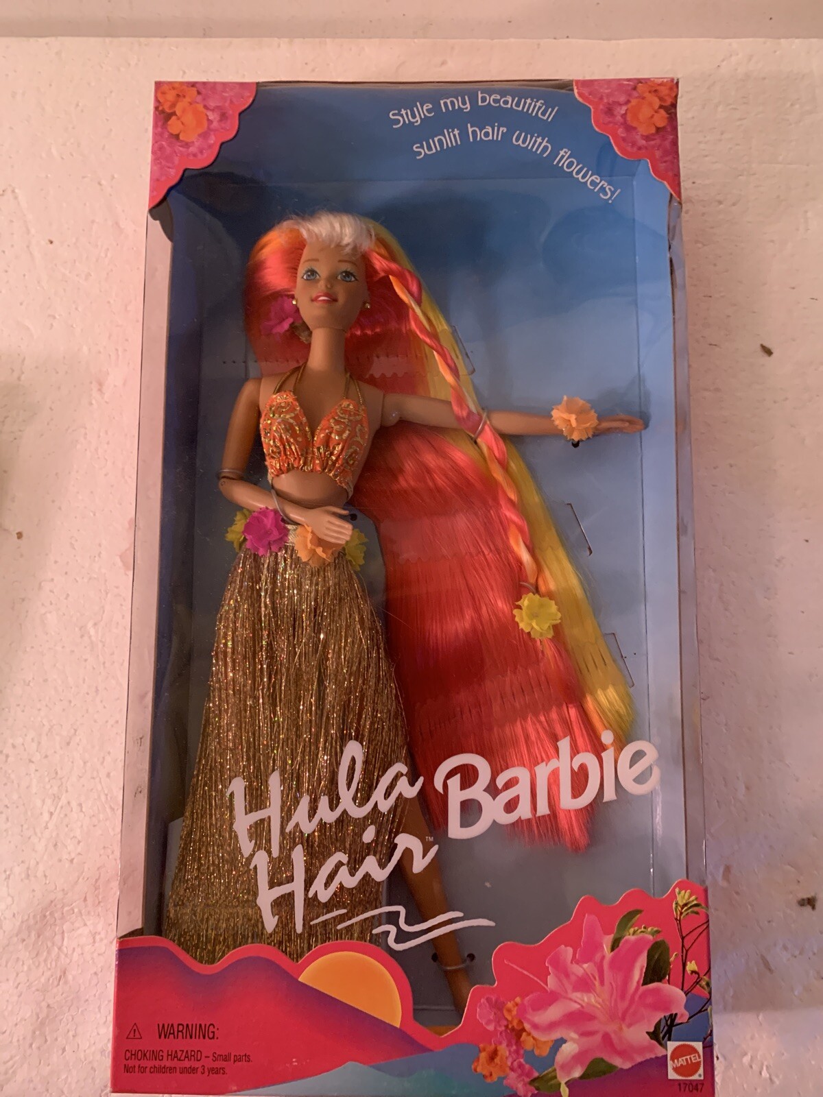 barbie hula hair 1996
