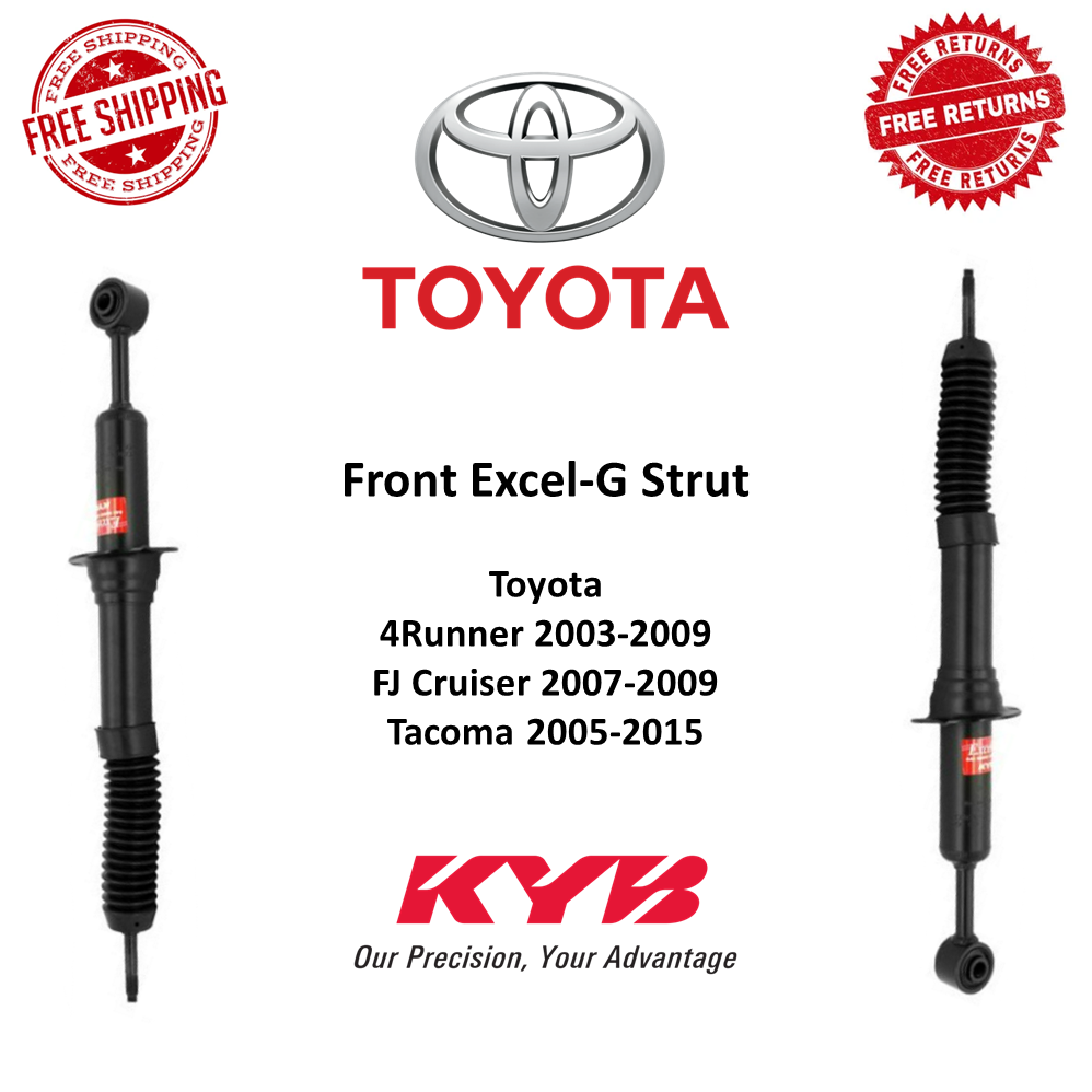KYB 341340 Excel-G Suspension Strut Front For 03-15 4Runner KYB 341340 Excel-G Suspension Strut Front For 03-15 4Runner