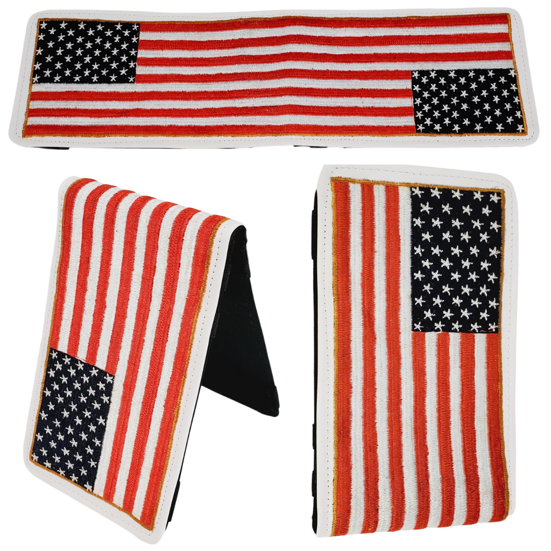 Scorecard Yardage Book Holder Cover Team America Usa Flag