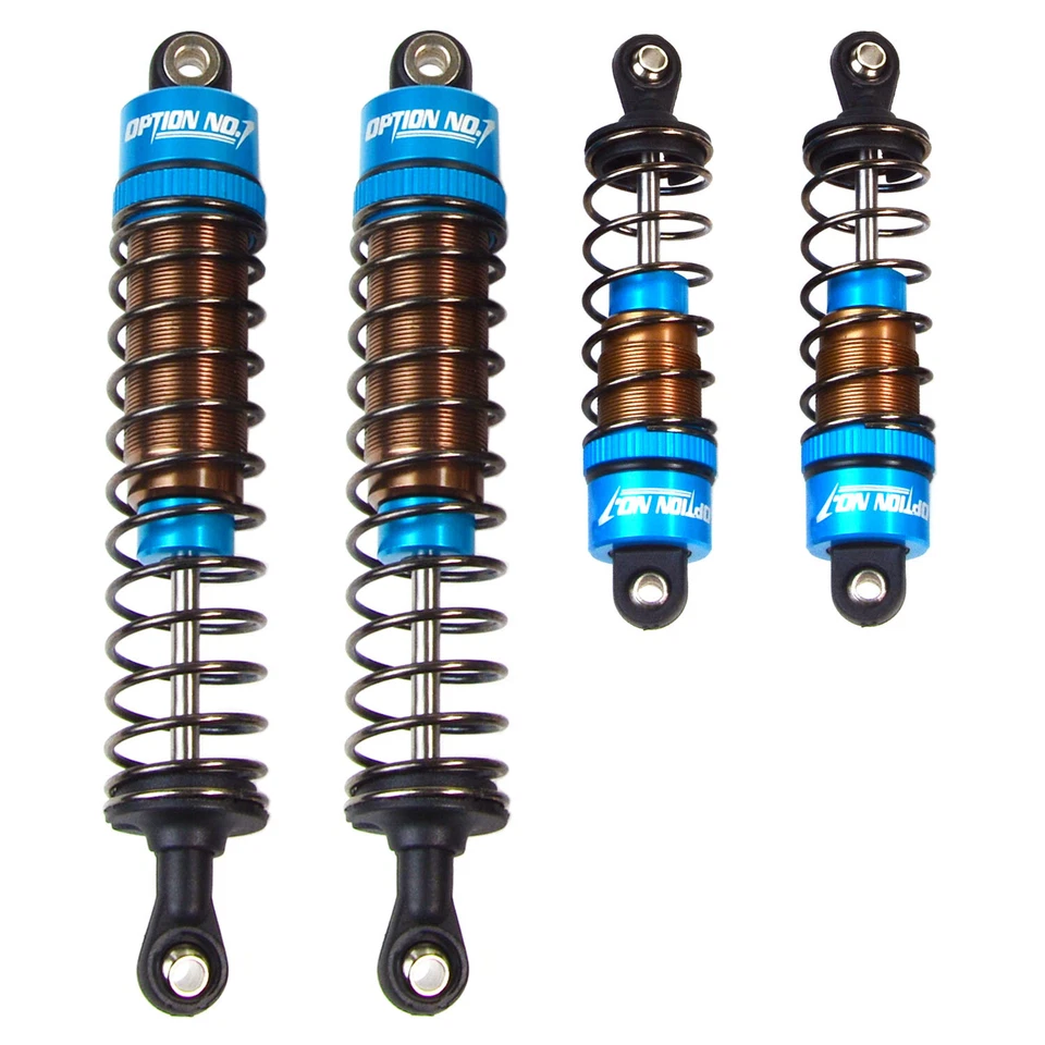Aluminium Oil Front/Rear Damper Shocks Absorber Für Tamiya DT-03/DT-02/TT-02B - Bild 3 von 4