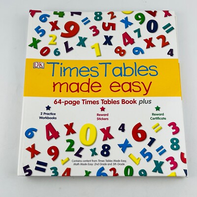 Times Tables Made Easy Book Plus Practice Workbooks Learning Multiplication