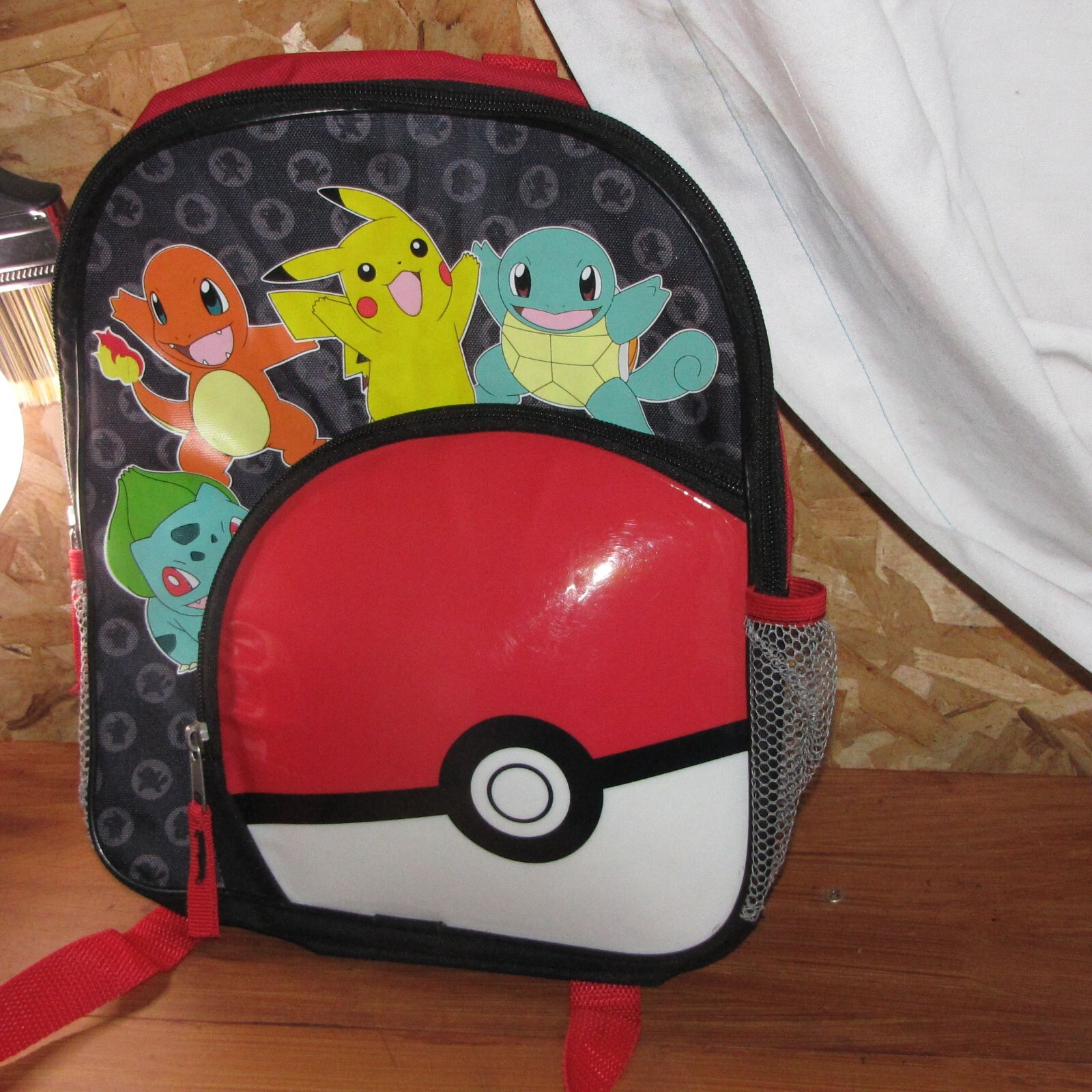 Pokemon 2016 Kids Backpack Pikachu Charizard Squirtle Bulbasaur School Book Bag