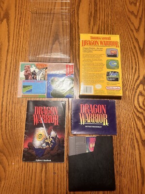 Dragon Warrior NES Collection 1-4 Complete In Box. | eBay