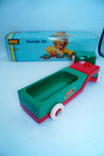 VINTAGE BRIO SWEDEN TRAILER SET #31581 IN BOX NEW OLD STOCK - Picture 7 of 12