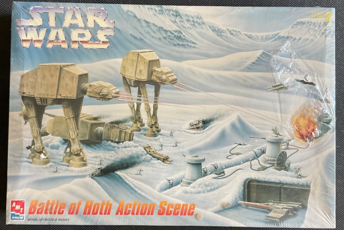 SF・ファンタジー・ホラー STAR WARS Battle of Hoth Action Scene Star Wars Battle Of Hoth Action Scene Model Kit 8743. AMT ERTL