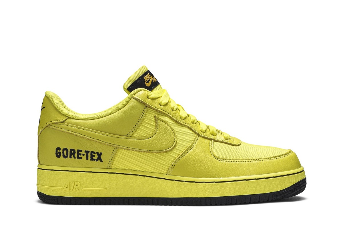 Size 12 Nike Air Force GORE-TEX Low Dynamic Yellow for sale