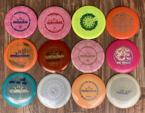 Lot of 12 Dynamic Discs - Witness Vandal Trespass Truth Sergeant Sherriff